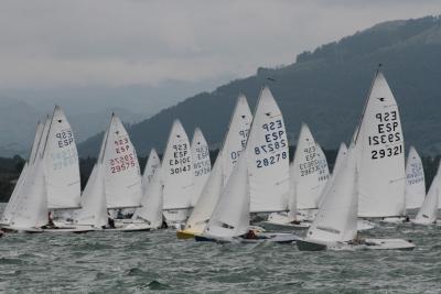 Turno para la clase Snipe en la Semana Internacional de Vela Ciudad de Santander 