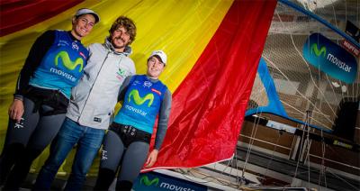 Támara Echegoyen y Berta Betanzos, en la Sailing World Cup de Weymouth Támara Echegoyen y Berta Betanzos, en la Sailing World Cup de Weymouth