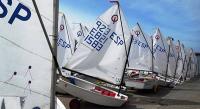 África Alonso del RCN Vigo, Bruno Ameneiro del RCN Sanxenxo y Pablo Oliver del RCN Portosín pódium provisional de Berberecho