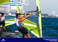 Ángel Granda comienza la Copa del Mundo de Miami liderando los RS:X