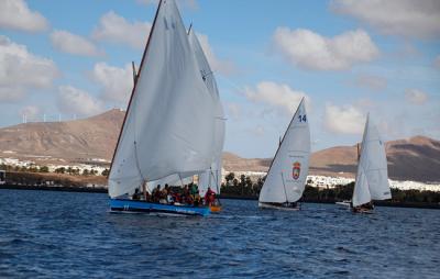 Vuelve la Liga de Barquillos de 8'55 metros de Lanzarote tras un año parados