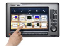Serie E Panorámica: Displays multifunción con pantalla Hybridtouch®