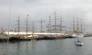 Los más grandes en el muelle de trasatlanticos