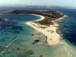 El Freus. Al fondo la Isla de Ibiza