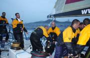 Imágenes del Azul vencedor de la meta volante de Fernando de Noronha