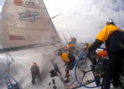 Imágenes del Azul vencedor de la meta volante de Fernando de Noronha