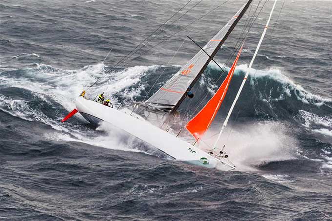 Sydney Hobart 2014. Corriendo el SW de 40 nudos