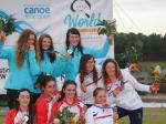 PODIUM CHICAS-K1 JUN PENRITH 2014