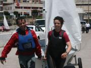 Tripulaciones de snipe en el XVII TROFEO RCMS