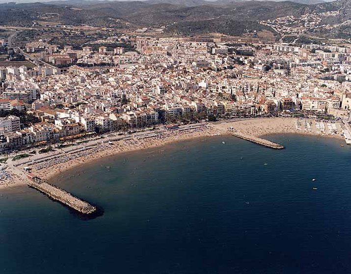 Platja de La Fragata Sitges 