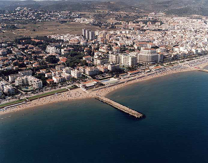 Platja L'Estanyol  Sitges 