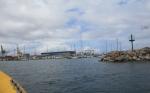 Entre puntas de las instalaciones de Marina del Principado