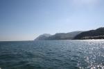 La costa hacia el E