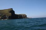 Cabo Quejo. Al fondo Ajo