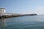 Por la amura de Br, el puerto pesquero de Hondarribia