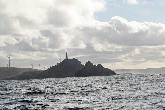 Cabo Vilán desde el NE