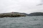 Punta del Dique de Abrigo del puerto exterior de Ferrol