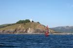 Punta Subrido y baliza del Subrido