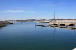 Bocana del puerto deportivo de Gijón