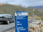 Cruce de las carreteras a Navia y Cervantes