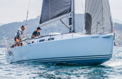 Victor Carrión y Horacio Pequeño, campeones gallegos de A Dos en ORC - Foto Rosana Calvo