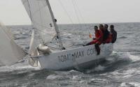 Buenas sensaciones del monotipo TOM28MAX navegando con su nueva configuración de spinnaker asimétrico.