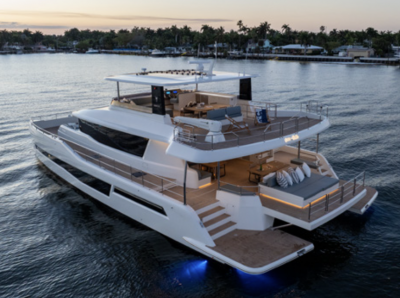 GranOcean presenta el estreno europeo del W-72 en el Cannes Yachting Festival