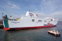 Importante aumento de demanda de transporte en el segundo año de la Autopista del Mar entre Gijón y Saint Nazaire 