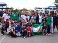 Los palistas del Náutico Sevilla se cuelgan dos platas  en la 1ªprueba de la Copa de España de promocion 