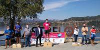 Cpto provincial XOGADE de piragüismo, 1ª regata puntuable para la liga ourensana 2020,