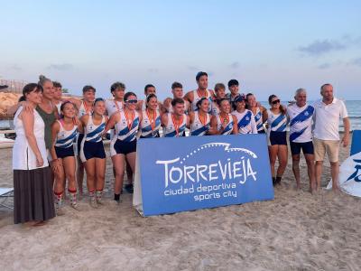 EL RCN TORREVIEJA CAMPEÓN EN EL MEDALLERO DEL CAMPEONATO DE ESPAÑA DE REMO BEACH SPRINT