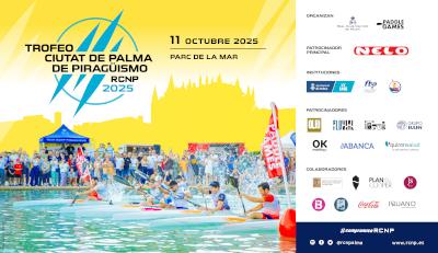 El Real Club Náutico de Palma presenta el II Trofeo Ciutat de Palma de Piragüismo con Marcus Cooper y Alex Graneri