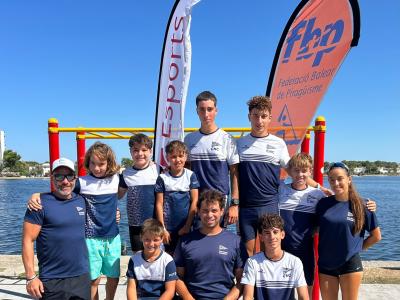 Espectacular Berta Sans para un gran Es Nàutic en el Balear de Velocidad