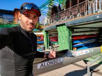 Ivan Alonso Piragüismo, otro campeón mundial, de pretemporada en el Náutico Sevilla 