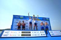 Plata de ley Continental para el remo español en varese
