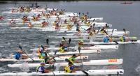 Copa de España Kayak mar en Vigo: Dominio total de Marlines Lanzarote