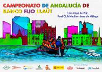 El Campeonato de Andalucía de remo en banco fijo llaut, en el Real Club Mediterráneo de Málaga con récord de participación y presencia local y gaditana
