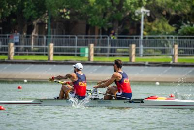 El dos sin timonel masculino español luchará por medalla en el Mundial de Shanghai