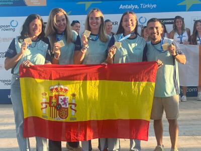 España exhibe potencial en el Campeonato de Europa de Remo de Mar de Turquía