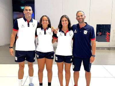 La selección española, en los Campeonatos de Europa de remo de mar y beach sprint