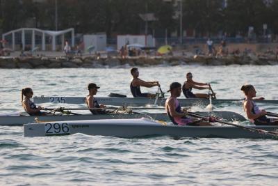Ocho medallas andaluzas en el Campeonato de España de remo de mar