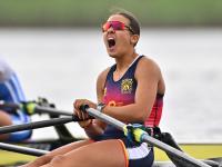 Subtítulo mundial júnior para el remo andaluz en Lituania con Esther Fuerte (C.R. Linense)