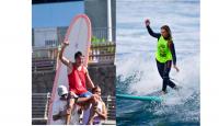 Julieta Rodríguez y Martín García inauguran el palmarés de campeones  de España de Longboard 2025  en la categoría Sub 18