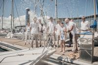 Presentado el barco “KOTABLUE/FIBRA CORUÑA 14-18” que representará al náutico coruñes en el mundial de J-80