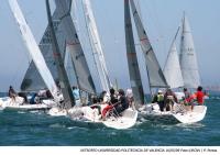 Sin sorpresas en la 1ª tirada de los monotipos en el Trofeo Universidad Politécnica, organizado por el Real Club Náutico de Valencia 