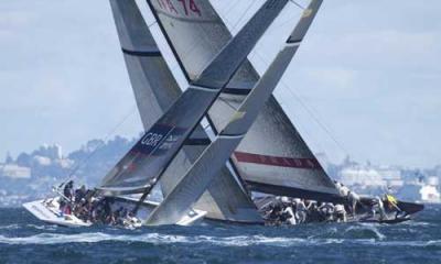 El 'Alinghi Challenge' suizo se apuntó la victoria