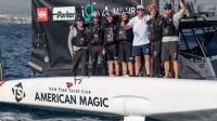 El NYYC American Magic gana la regata preliminar en VIlanova i La Geltrú