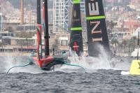 Emirates Team New Zealand se lleva la cuarta victoria del Louis Vuitton 37ª America's Cup Match
