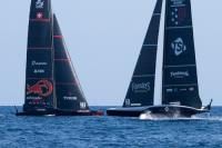 Eolo deja de soplar tras dos regatas en la 2ª jornada  de la LOUIS VUITTON CUP