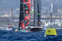 Ineos Britannia contraataca con dos victorias en el cuarto día del Louis Vuitton America's Cup Match